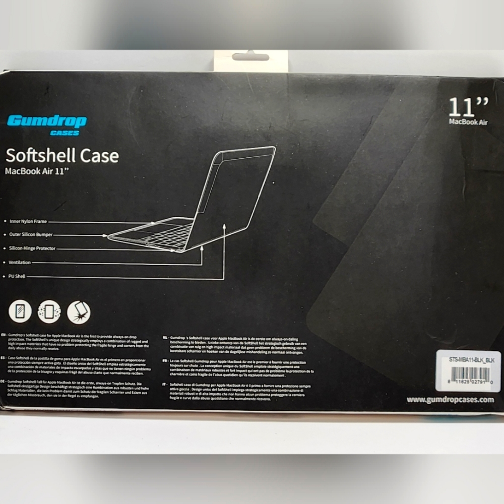 COPY - Gumdrop Softshell Case For MacBook Air 11 Inch Rugged Case